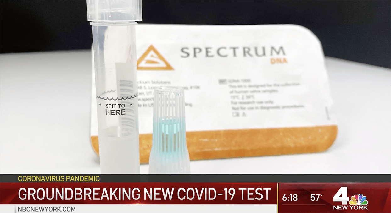 NBC Coverage COVID-19 and Saliva Collection