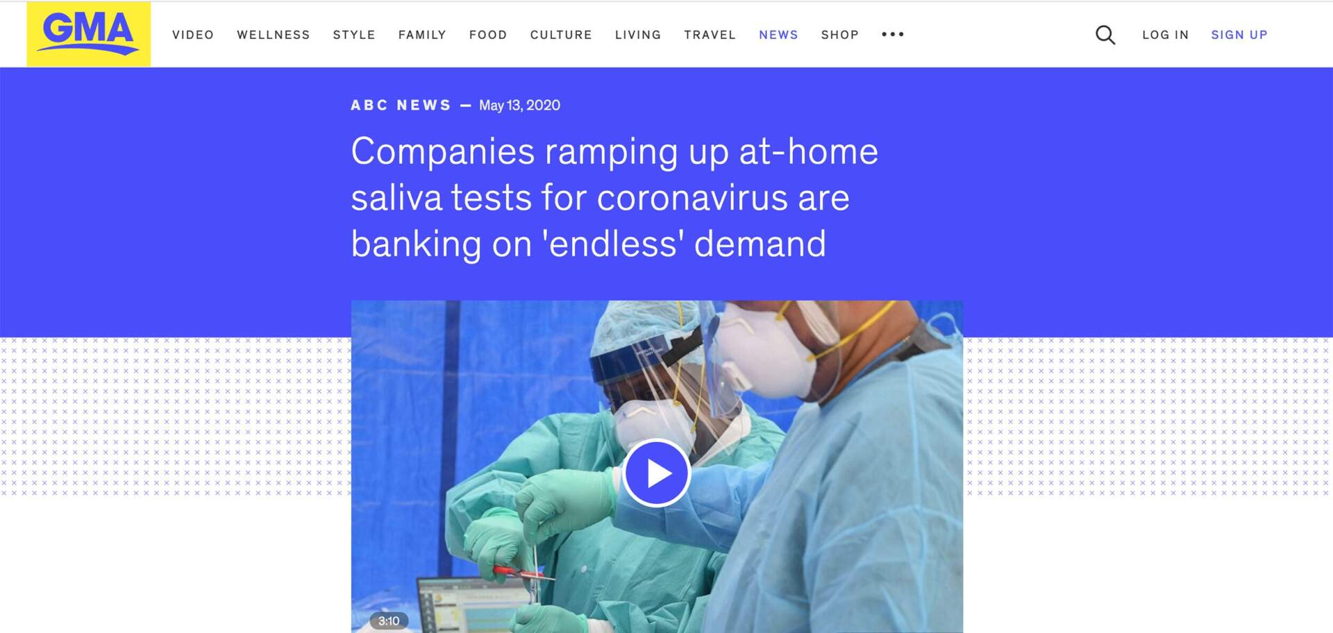 Good Morning America-Spectrum Solution SDNA-1000