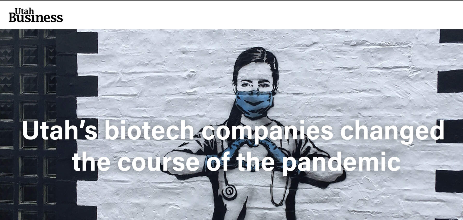 Utah Business-Utah’s biotech companies changed the course of the pandemic