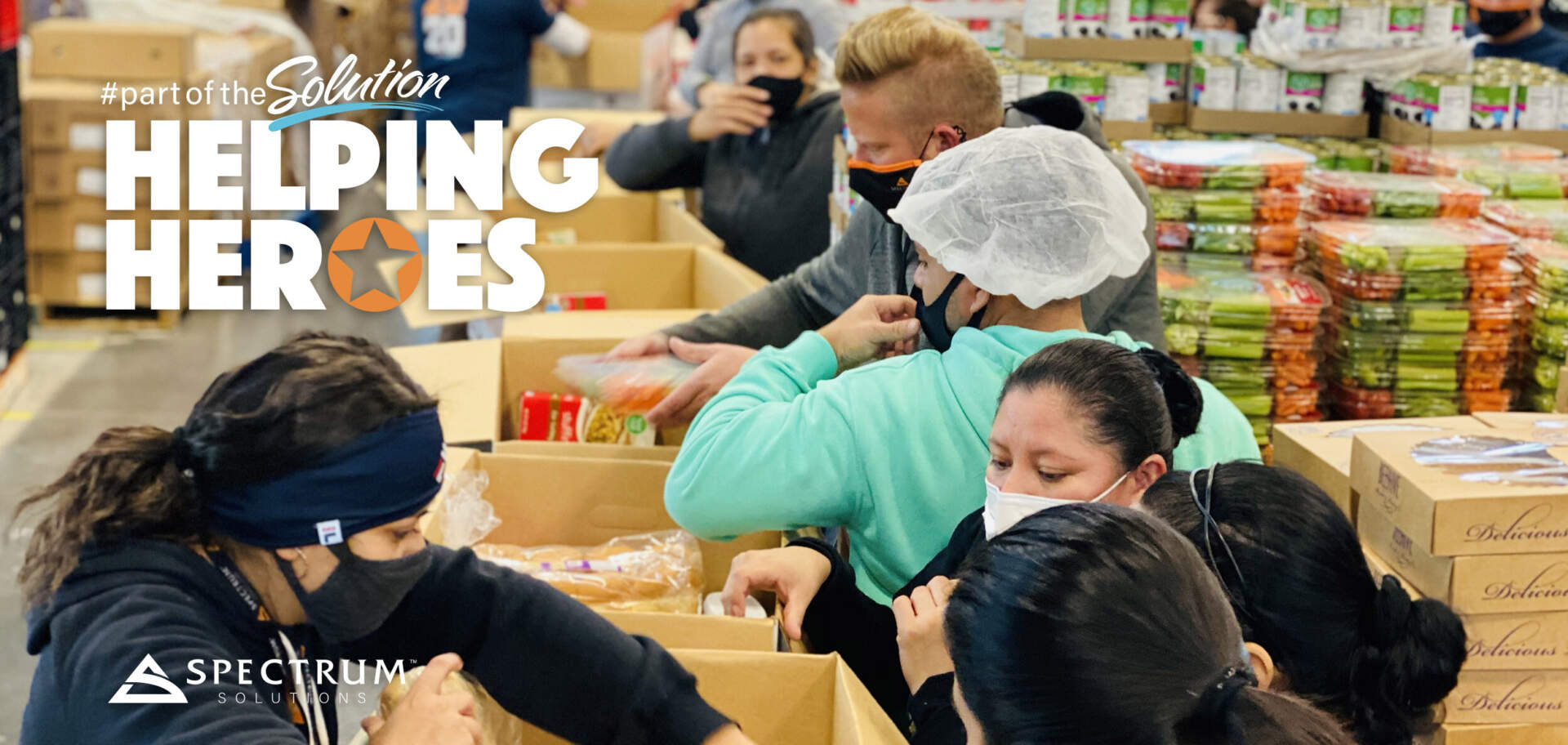 2020 Spectrum and Thanksgiving Heroes Helping 2500 Utahns
