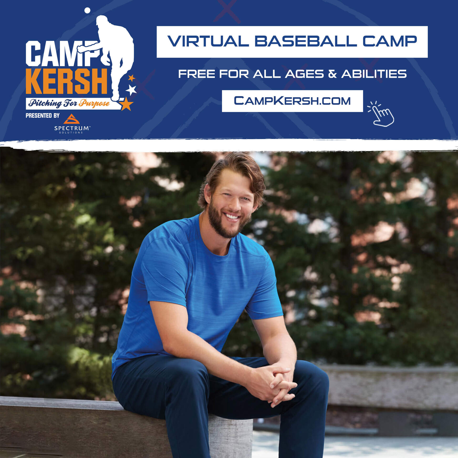Camp Kershaw Foundation Camp Kersh Baseball Event Free for all kids