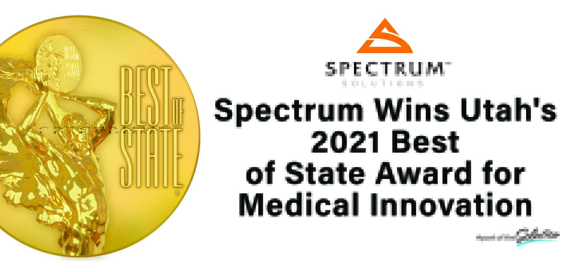 Spectrum Wins 2021 BEST OF STATE AWARD