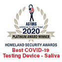 2020-Platinum-Best COVID-19 Testing Device - Saliva
